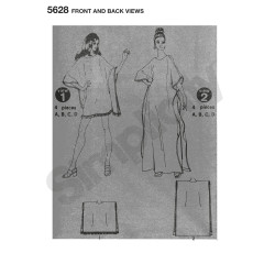 1970èr Kaftan  snitmønster