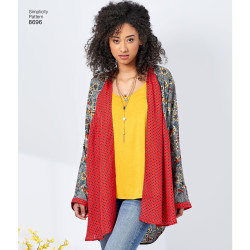 Kimono snitmønster 8696