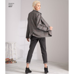 Blazer  også plusmode snitmønster 8697
