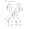 Blazer  også plusmode snitmønster 8697