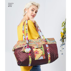 Weekend tasker og nøgleringe snitmønster 8710