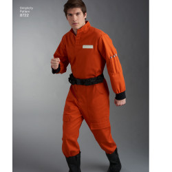 Voksen kostume Kedeldragt snitmønster 8722