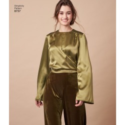 Bluse snitmønster 8737