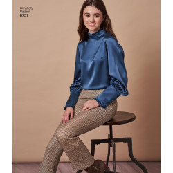Bluse snitmønster 8737