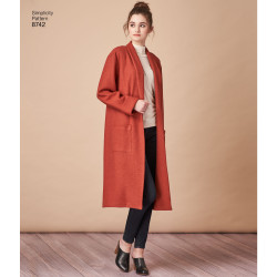 Let jakke/frakke snitmønster 8742