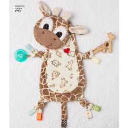 Aktivitetstæppe  babytæppe  snitmønster 8761