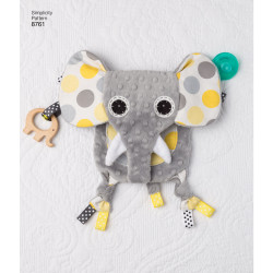 Aktivitetstæppe  babytæppe  snitmønster 8761