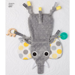 Aktivitetstæppe  babytæppe  snitmønster 8761