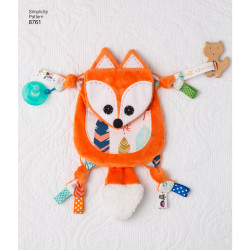 Aktivitetstæppe  babytæppe  snitmønster 8761