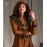 Kostume voksen steampunk  frakke snitmønster 8769