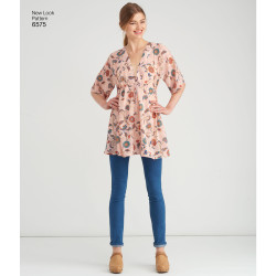 Tunika m/snøre New look snitmønster 6575