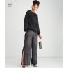 Selskabsbuks m/slids og tunika New look snitmønster 6582
