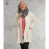 Cotigan og tørklæde snitmønster Simplicity 8811