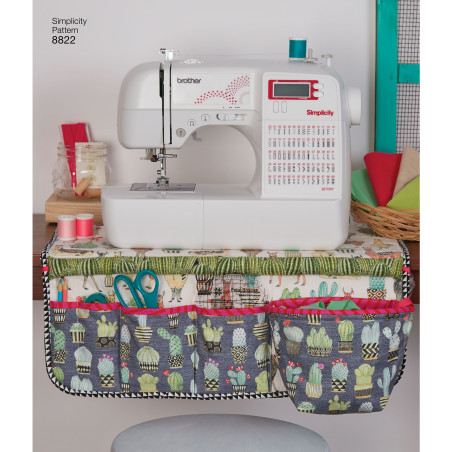 Tilbehør til systuen snitmønster Simplicity 8822