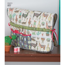 Tilbehør til systuen snitmønster Simplicity 8822