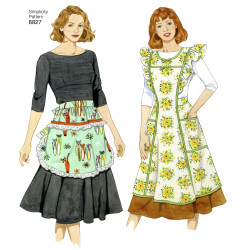 Forklæde snitmønster Simplicity 8827