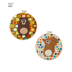 Grydelapper julesok og juletræstæppe snitmønster Simplicity 8828