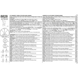 Grydelapper julesok og juletræstæppe snitmønster Simplicity 8828