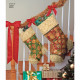 Gavesæk, juletræstæppe og julesok snitmønster Simplicity 8829
