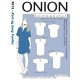 Kort/lang tunika onion snitmønster 9015