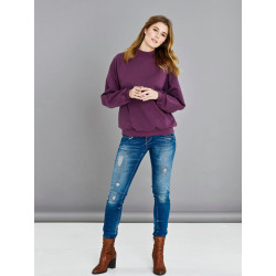 Sweat-shirt m/dybt ærmegab Onion snitmønster 5046