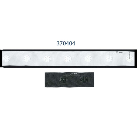 Tryklås bånd 18mm bred