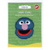Grover Sesame Street Broderet strygemærke 5,5x5 cm