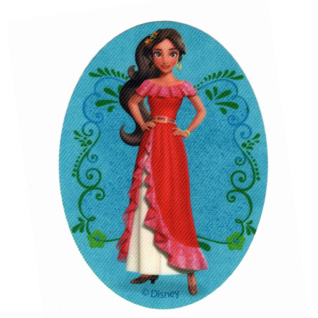 Elena fra Avalor  Printet strygelap - strygemærke 11x8 cm
