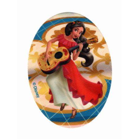 Elena fra Avalor  Printet strygelap - strygemærke 11x8 cm