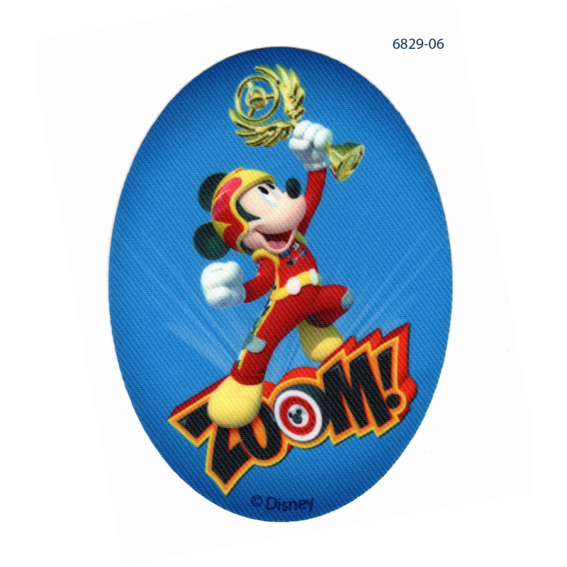Mickey Mouse Printet strygelap 11x8 cm Mickey Mouse Printet strygelap 11x8 cm