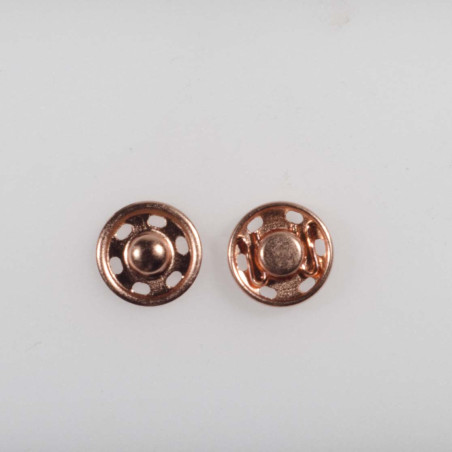 Kobberfarvet Tryklås 12mm