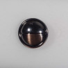 Knap m/øje Metal look 23mm