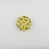 Knap /m sorte tal 15mm sort/lime