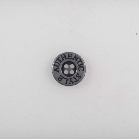 Metal knap 4-hul  13mm