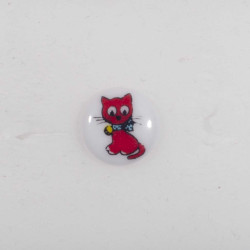 Børneknapper knap m/øje 15 mm Kat