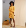 Kjole m/sløjfe snitmønster simplicity 8834