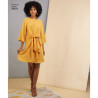 Kjole m/sløjfe snitmønster simplicity 8834