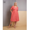 Kjole, bluse og sæt også plusmode snitmønster Simplicity 8846