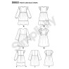 Pigekjole snitmønster Simplicity 8853
