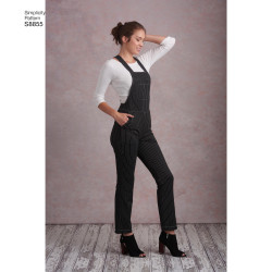 Overall snitmønster Simplicity 8855