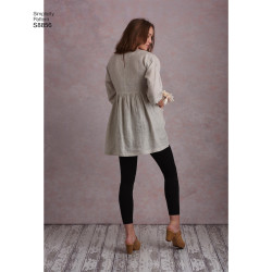 Kjole og tunika mor/barn snitmønster easy Simplicity 8856