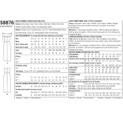 1940érne Vintage kjole også plusmode  snitmønster Simplicity 8876