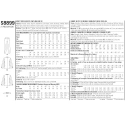 Smoking jakke  og bukser snitmønster Simplicity 8899