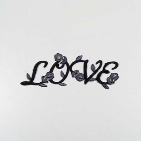 Love 9x3 cm strygemærke