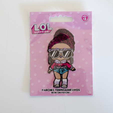 L.O.L.Surprise BlingQueen m/glimmer   Broderet strygemærke 4x8 cm