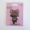 L.O.L.Surprise V.R.Q.T m/glimmer Broderet strygemærke  5x7,5 cm