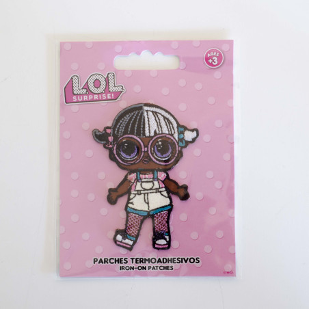 L.O.L.Surprise Baby Next Door  m/glimmer Broderet strygemærke  5x7 cm