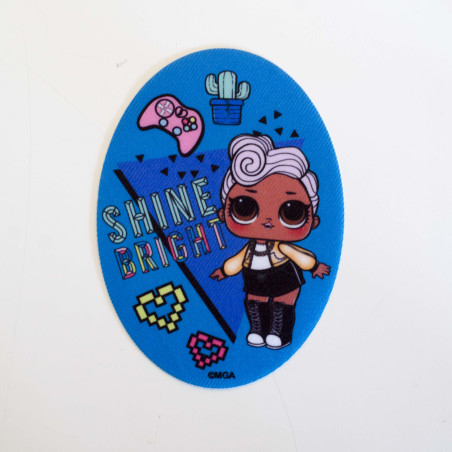 L.O.L Surprise Dj printet strygemærke 11x8 cm