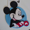 Mickey Mouse Broderet strygemærke 19,5x15 cm