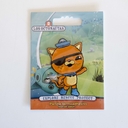 Sprutte-patruljen Kwazii Broderet strygemærke  4,5x6,5 cm